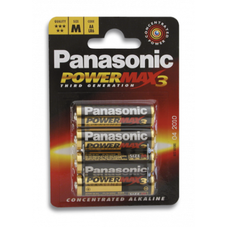 PILA ALCALINA. LR-6 ( pack 4 pilas )