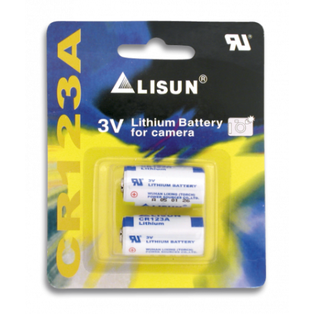 BATERIA  CR 123A LITIO 2 PILAS