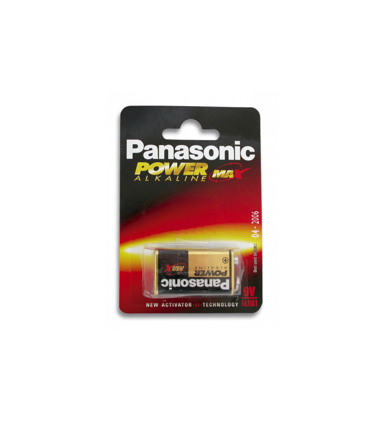 PANASONIC 9 V. 6LR61 - 1 PZ -