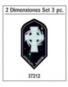 Voladores AMERGIN fino. Set 3 piezs