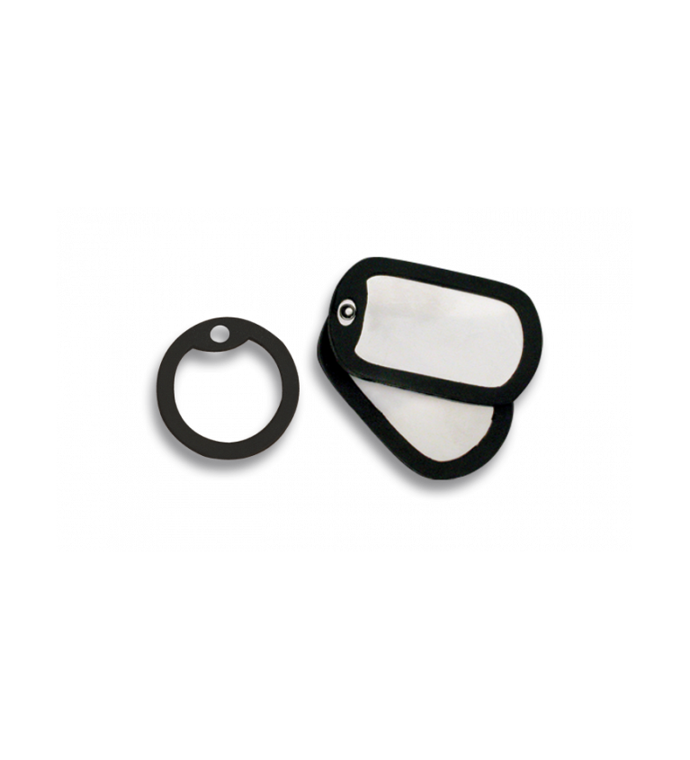 Silenciador GOMA para chapa militar