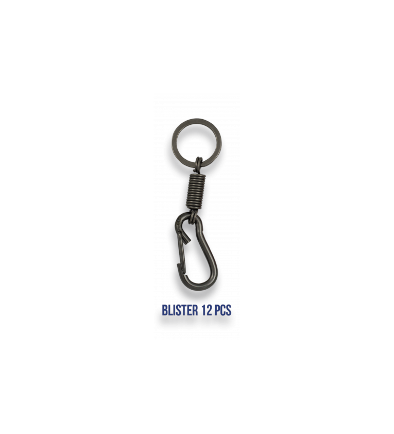 llavero mosquetón Blister 12 pcs