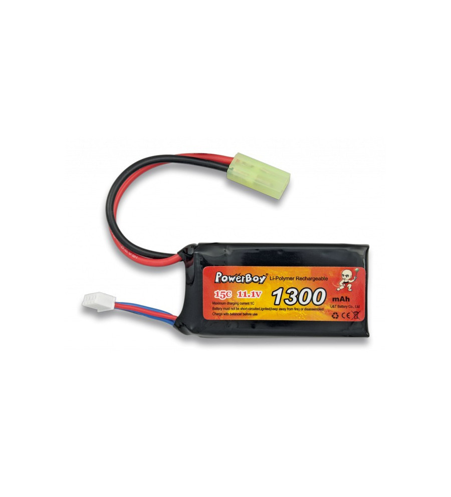 LIPO 11.1 V 1300MA 15C 68x35x21 mm