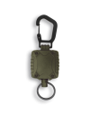 Llavero extensible Verde ABS c/ mosquetó