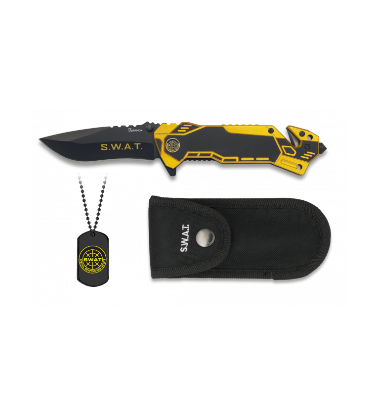 Navaja Albainox SWAT. Hoja: 8.1