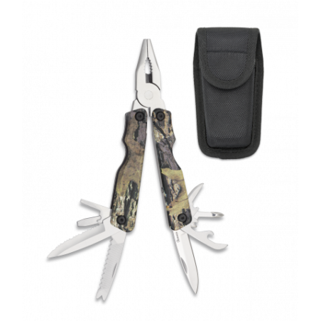 Alicate Albainox camo. con funda.
