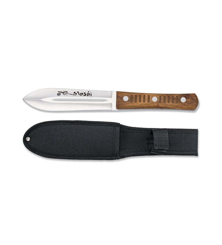 cuchillo Albainox Masai. doble filo. hoj