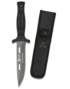 cuchillo botero K25. black coated h:12.4