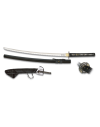 Katana TOLE10 Templada. Peana 69 cm