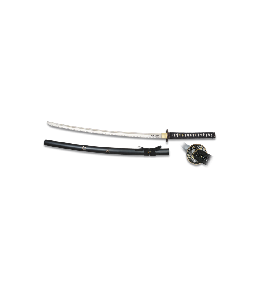 Katana TOLE10 Templada. Peana 69 cm