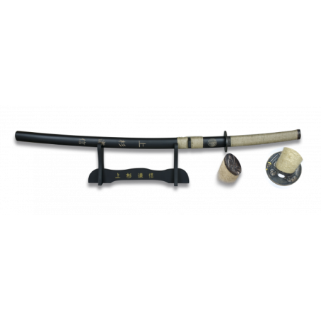 Katana TOLE10. Peana. Hoja 66 cm