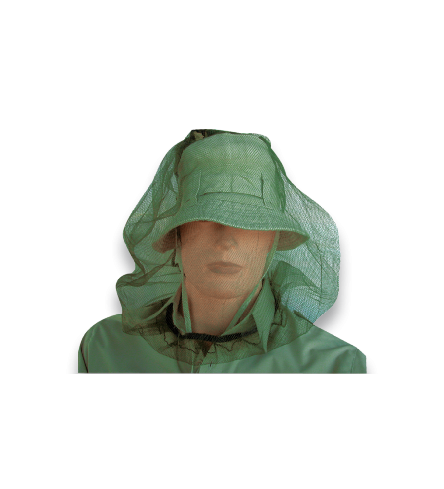 Mosquitera de cabeza. Color: VERDE