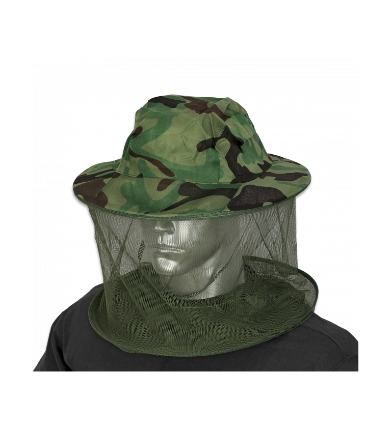 Gorro mosquitera camo verde BARBARIC