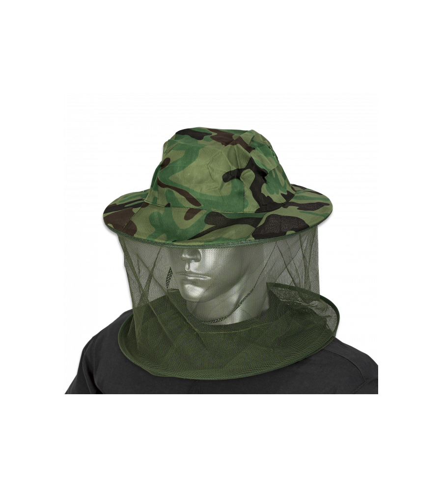 Gorro mosquitera camo verde BARBARIC