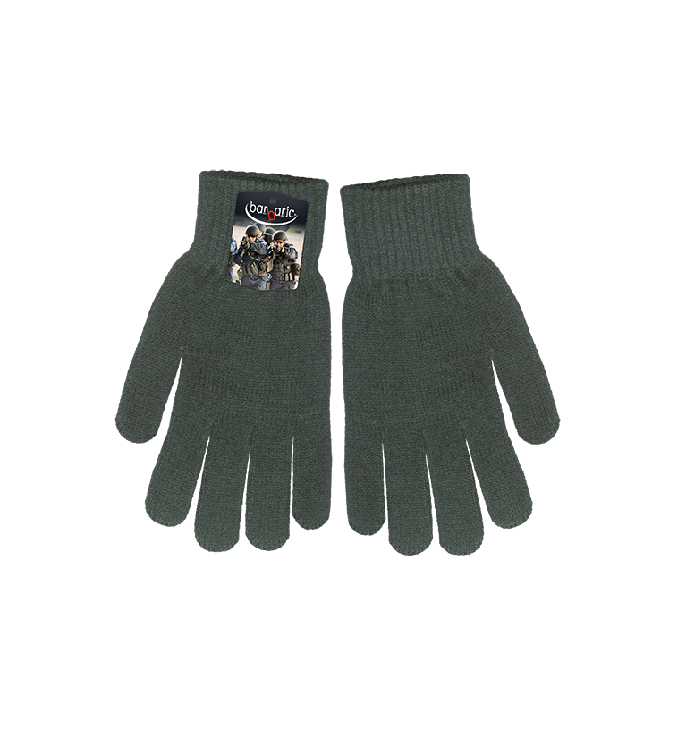 Guantes Verdes acrilicos talla unica