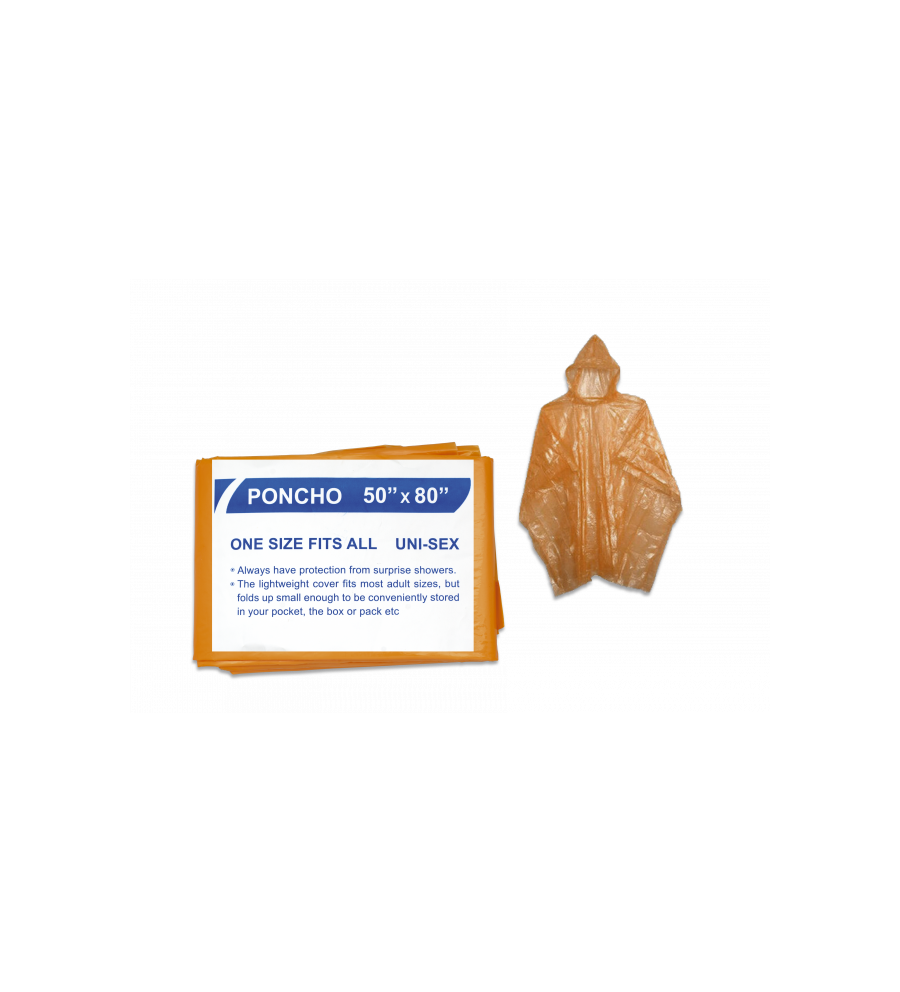 Poncho Naranja