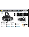 Linterna fronta FAVOUR. 490 LUMENS