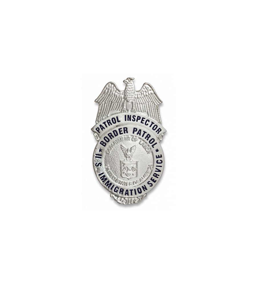 Chapa cartera US PATROL INSPECTOR