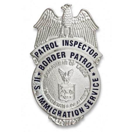 Chapa cartera US PATROL INSPECTOR