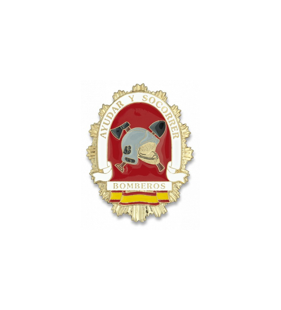 Chapa cartera BOMBEROS