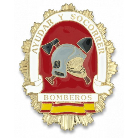 Chapa cartera BOMBEROS