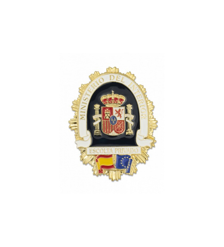 Chapa cartera ESCOLTA PRIVADA