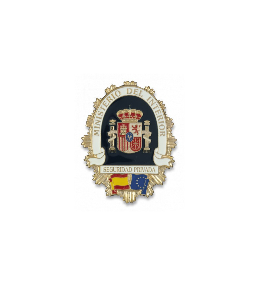 Chapa cartera SEGURIDAD PRIVADA