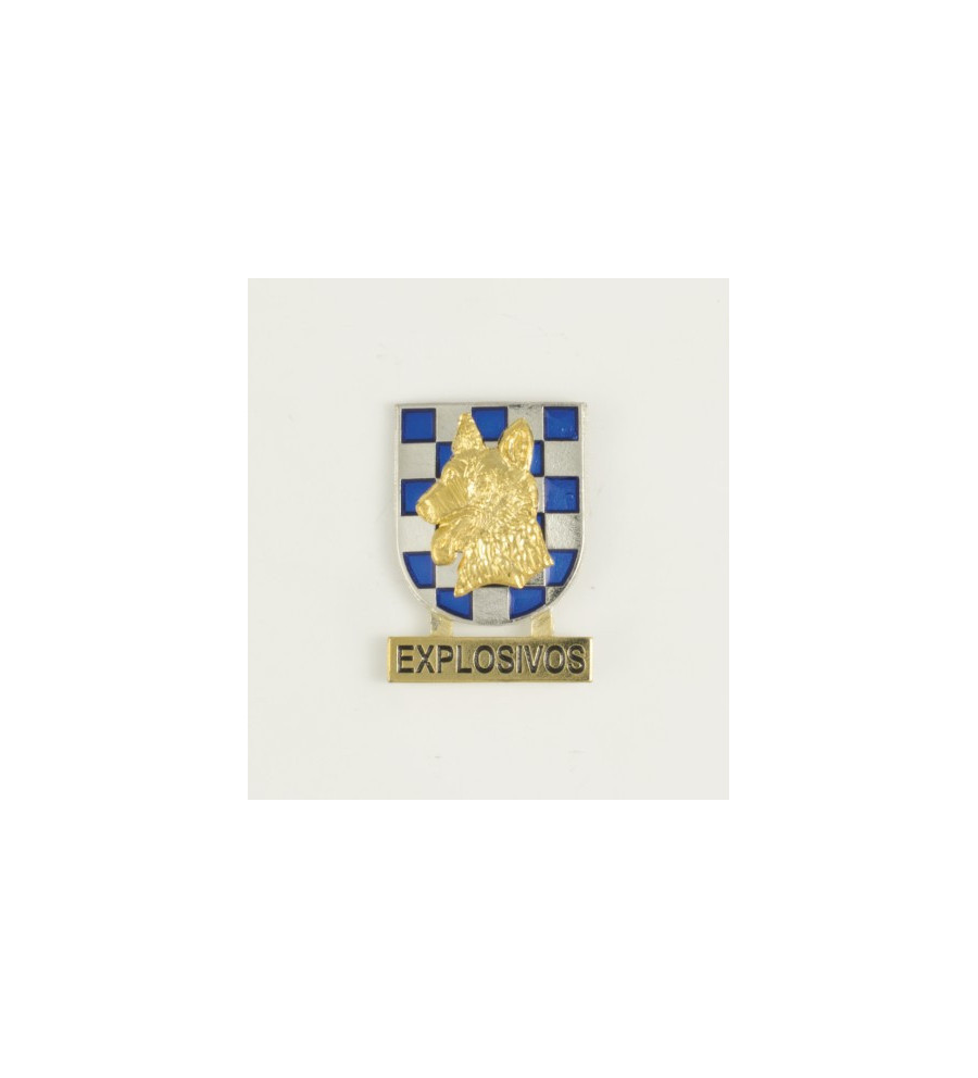 Distintivo Guia de Perros Explosivos