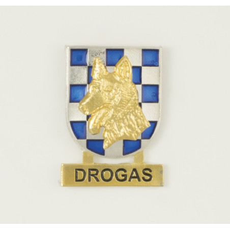 Distintivo guias canino DROGAS