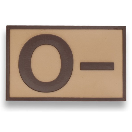 Parche goma ( 0 - ) Arido. (5.4 x 3.4cm)