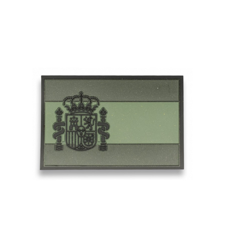 Parche ESPAÑA Verde. (7.4 x 4.9 cm)