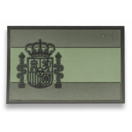 Parche ESPAÑA Verde. (7.4 x 4.9 cm)