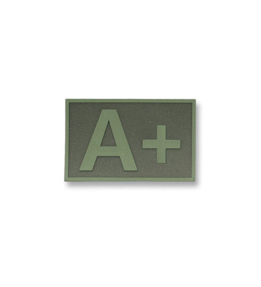 Parche Táctico goma ( A + ) Verde.