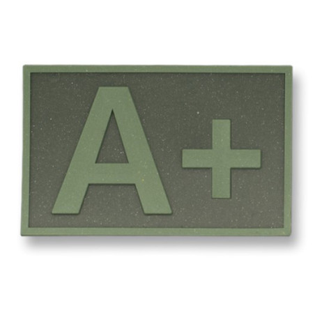 Parche Táctico goma ( A + ) Verde.