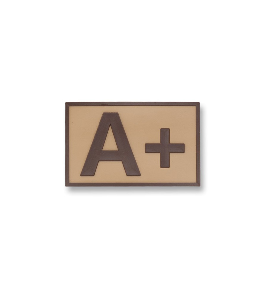 Parche Táctico goma ( A + ) TAN.