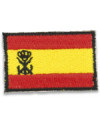 Bandera España bordada con logo I.MARINA