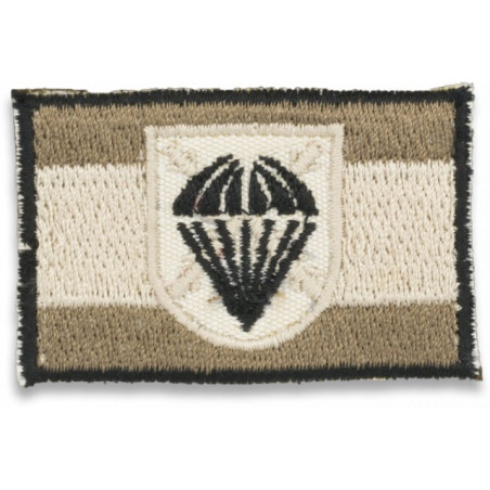 Bandera España gris con logo BRIPAC