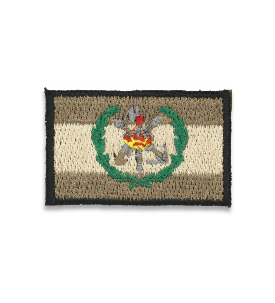 Bandera España gris con logo LEGIONARIOS