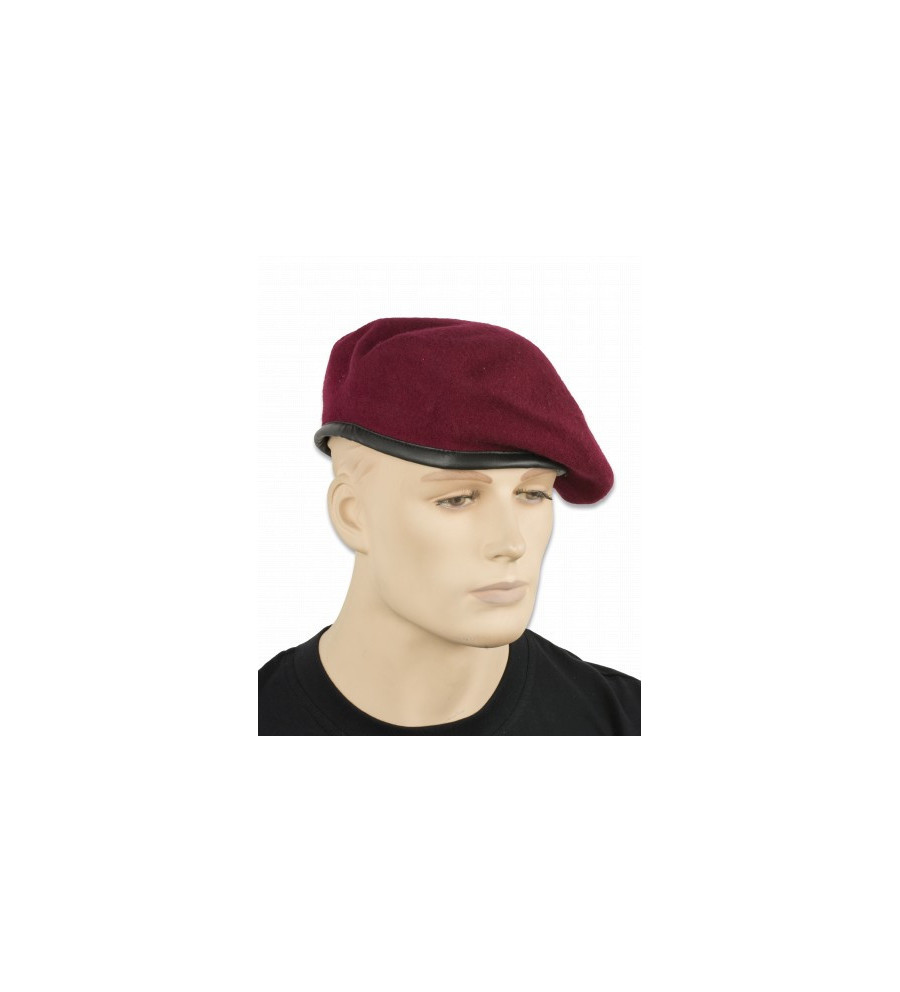 BOINA BURDEOS. SIN EMBLEMA.