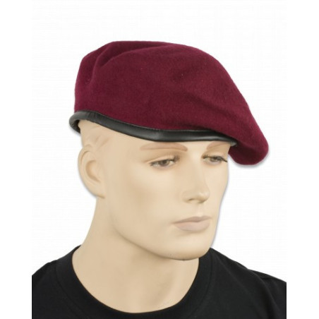 BOINA BURDEOS. SIN EMBLEMA.