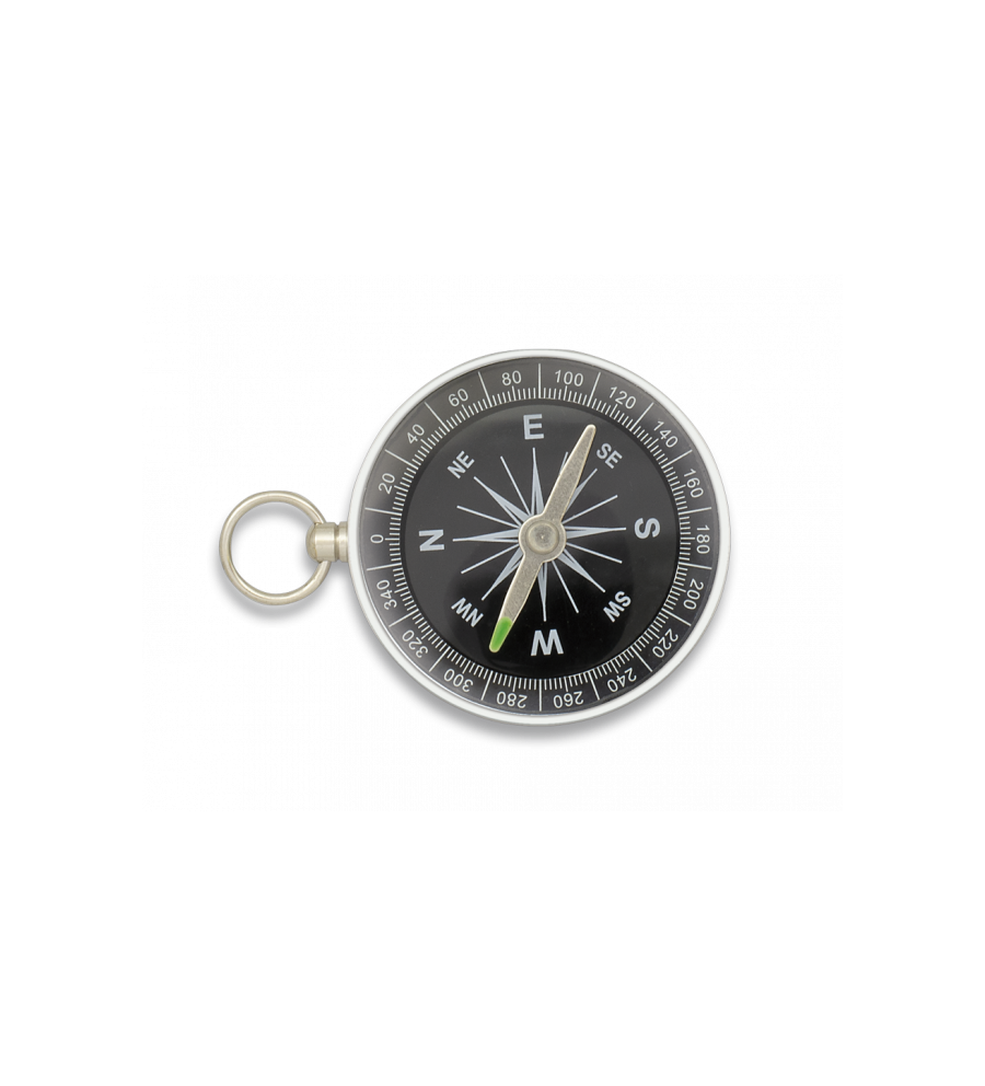 Brujula de bolsillo de aluminio BARBARIC