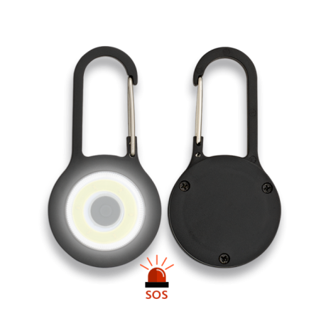 Mosquetón con Linterna