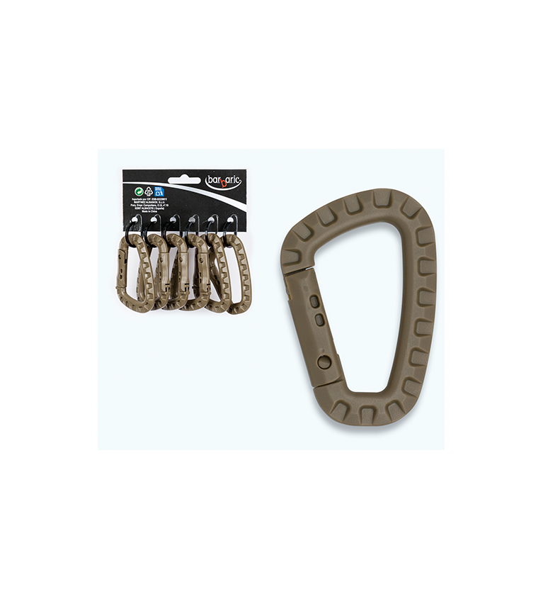 Mosquetón fibra Coyote