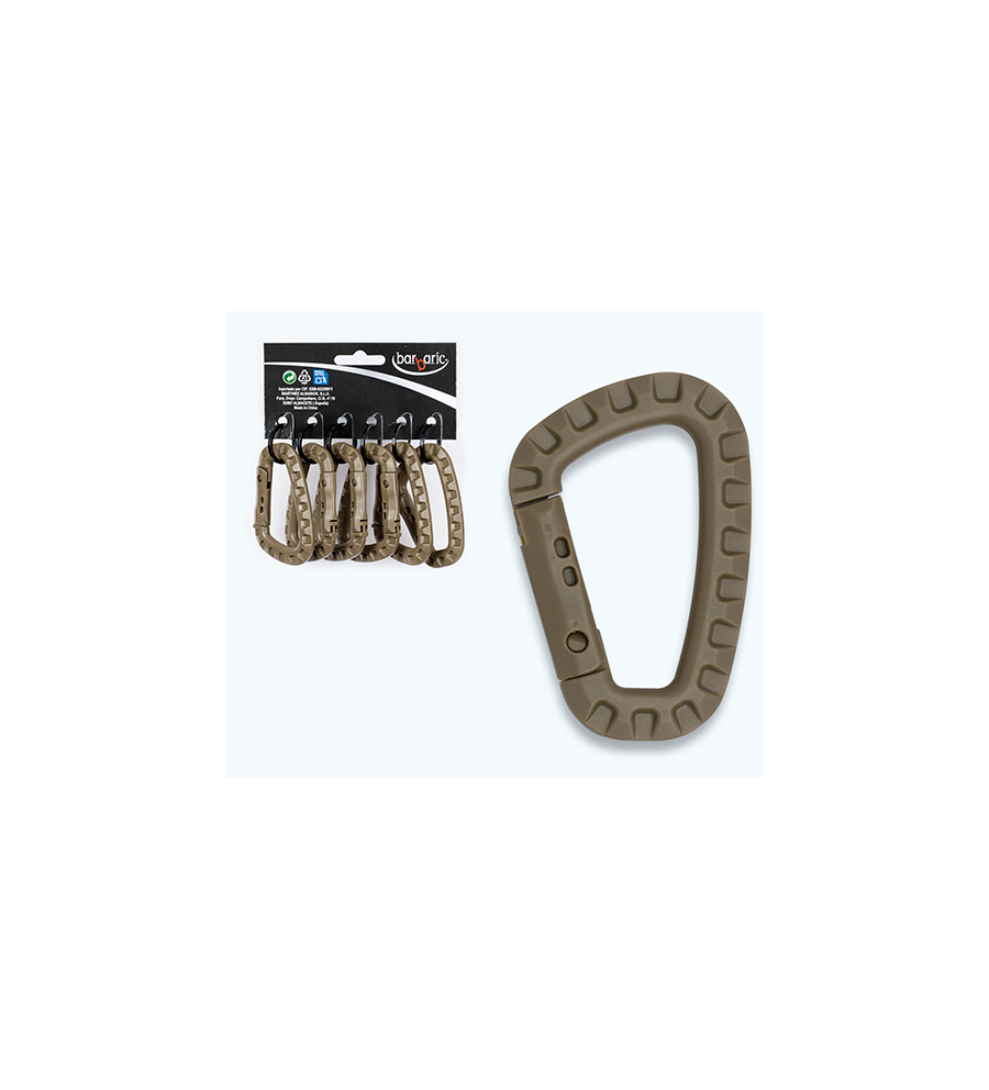 Mosquetón fibra Coyote