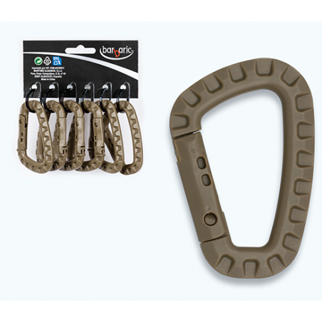 Mosquetón fibra Coyote