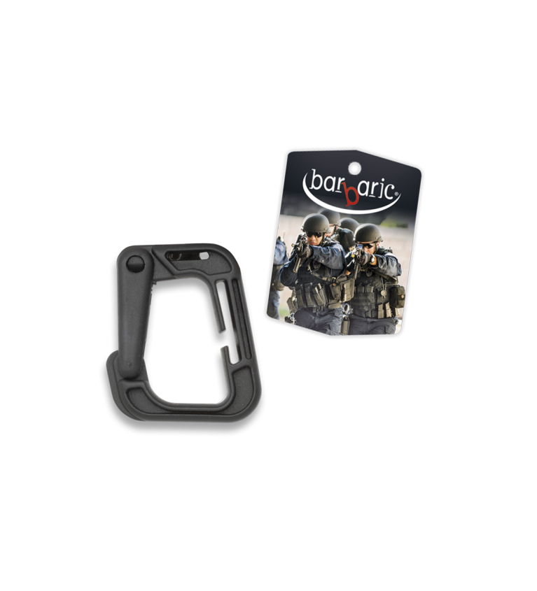 Mosquetón ABS Negro