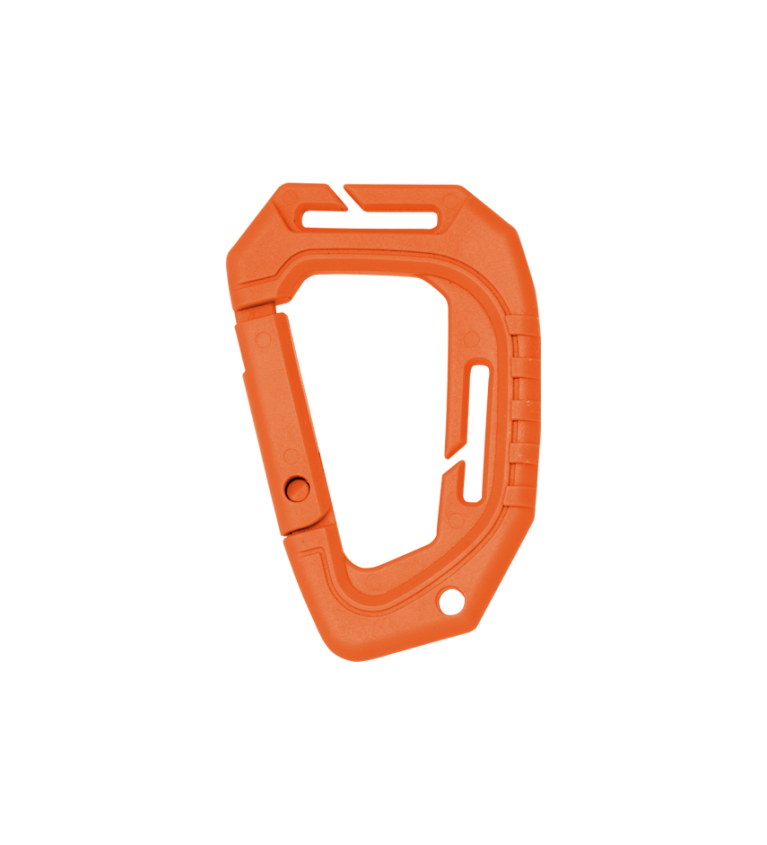 Mosquetón Fibra Naranja