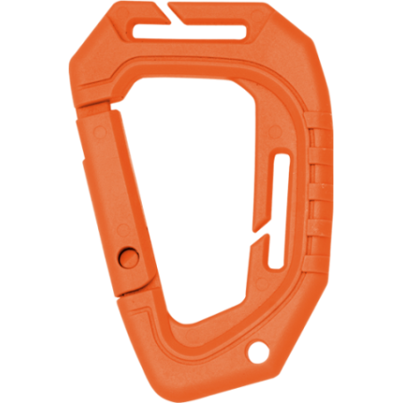 Mosquetón Fibra Naranja