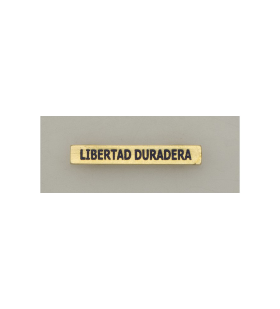 Barra mision " LIBERTAD DURADERA "