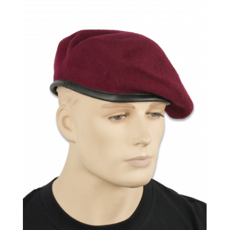 BOINA BURDEOS. SIN EMBLEMA. TALLA 56